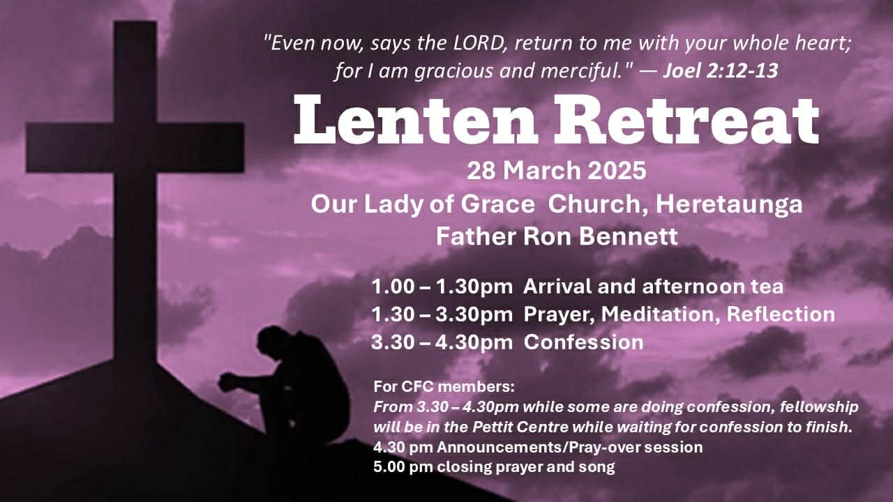 Lenten retreat